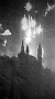 il Santo tra i bagliori dei bombardamenti ( 8 febbraio 1944 ore 3.00)